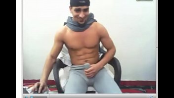  Arab shows his charms on webcam.