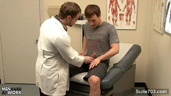 The gay doctor starts fooling around with this patient ..