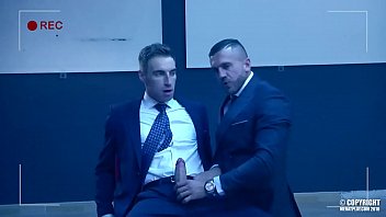  Two businessmen eat each other’s cocks