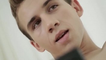  His cousin was asleep, woke him up by sucking his cock