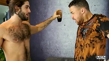  His older brother caught him fucking the gardener