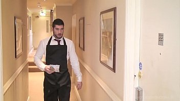  Caught by her boyfriend fucking with the hotel boy