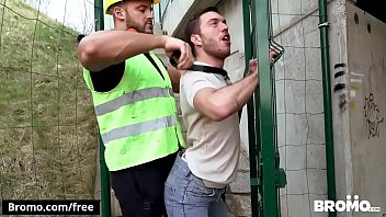  The worker did not have his best day and he paid for it with this boy