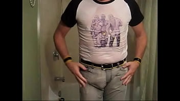  Piss condom with 3 guys un wadder piss t’s and j-lube 2016