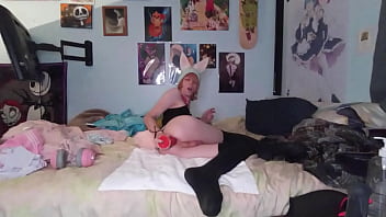Femboy bunny rides a fox bad-dragon