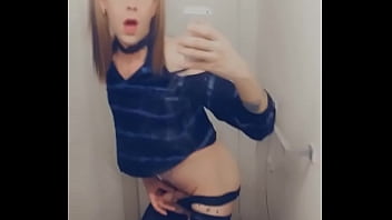  Pretty trans loves to touch herself and suck