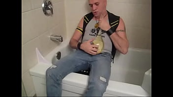  Piss condom in nasty pig vest and tof tank 2015