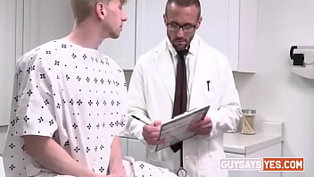 Guysaysyes.com – jesse stone visits dr. myles landon because he’s been having trouble cumming, so dr. landon performs an inspection of his cock and balls.