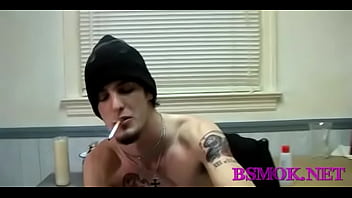 Homosexual enjoys sex and smokin’