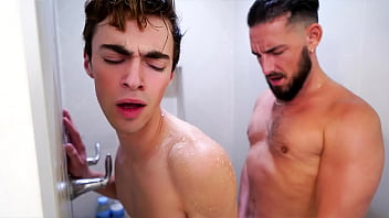 Derek allen totally owns his own stepson nick floyd’s cute little bubble butt! stepdaddy eats up the boy’s asshole and bangs him silly in the shower!