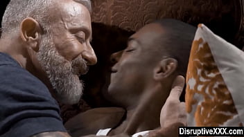 Mature gay dilf has a crush on hot black neighbor