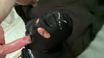 Faggot cocksucking cumslut giving his straight alpha more sloppy head – part 1