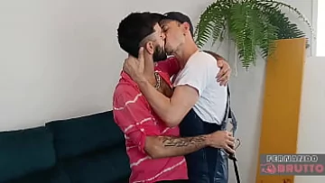 Spoiled Gay Amateur Gets Barebacked by His Role-Playing Employee