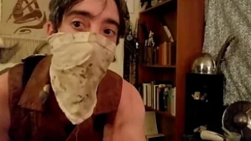 Max Shenanigans’ Exotic Cosplay Tease: Solo & Horny Gay Amateur