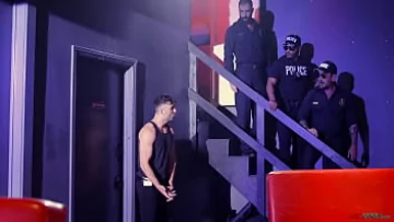 Cops Gone Wild: Muscular Orgy with Multiple Loads