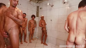  Hardcore Football Orgy: Big Cocks and Asses in the Locker Room