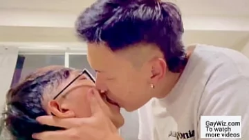  Craving Interracial Dick: Asian Twink Asks Daddy for a Hard Bareback Fuck