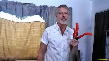Mature Gay DILF Richard Lennox Dominates Skinny Twink in POV Humiliation Fantasy