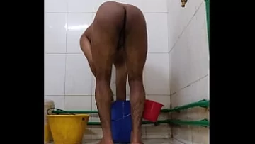  Bangla Gay Amateur Showing Off His Big Dick while Masturbating at Home