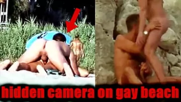 Spy Cam Captures Hot Gay Action on Public Beach