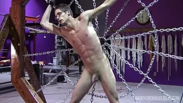 Bound and Dominated: Skinny Glasses-Wearing Hottie Justin Martinez