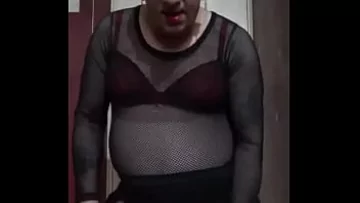 Bisexual Crossdresser Mark Wright’s Double Anal Fantasy with Cumshot