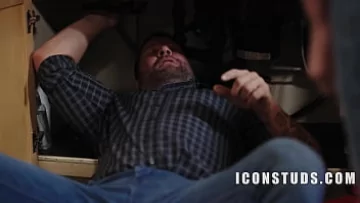 Hunky Plumbers Colby Jansen and Charlie Puppy in Hot Anal Action