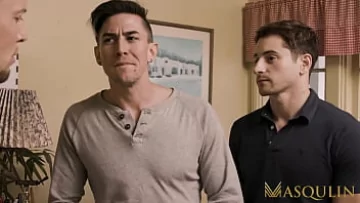 Muscular Hunk Jack Hunter Barebacks His Gay Lover Taylor Reign