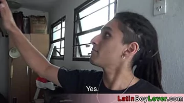  Horny Latino Construction Boss Barebacks His Teen Agent