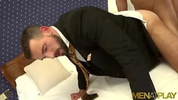  Muscular European Hunks Dato Foland and Enzo Rimenez in Office Sex Orgy