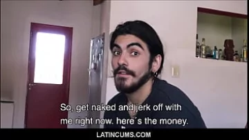 Straight Long-Haired Latino Hunk Gets Anal Fuck From Gay Roommate in POV