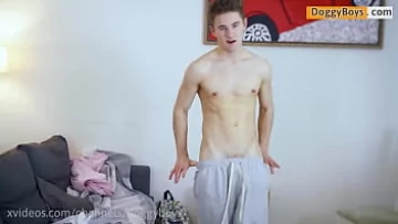  Hot Gay Teen Mariano Basso Swinging His Big Uncut Dick Around