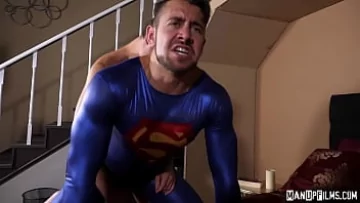 Superman Dante Colle’s Dominant Anal Gay Sex with Hypnotized Michael Del Ray
