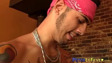 Hung Tattooed Stallion Pounding Asian Gay’s Tight Ass