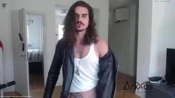  Sexy Male Dancer Striptease Compilation: Long Hair, Muscle, and Fetish