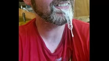  Buddy Marty’s Cumshot Left Me Gagging for More!