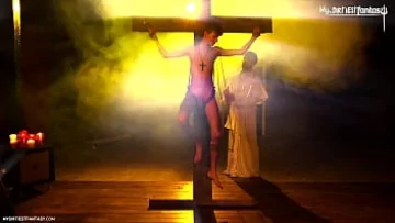  Submissive Christian Twink Finds Redemption in Intense Bareback Encounter with Holy Father