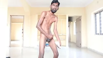 Slim Stud Rajesh Playboy 993’s Hot Handjob Session, Cumming in Paper Cup