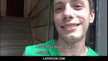  Cash-Fueled Latino Twink Threesome: Young Amateur’s Anal & Oral Adventure in Abandoned Building