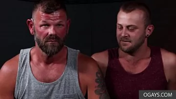  Gonzo Gay Encounter: Tattooed Hunks Craving Bareback Anal and Sloppy Blowjobs