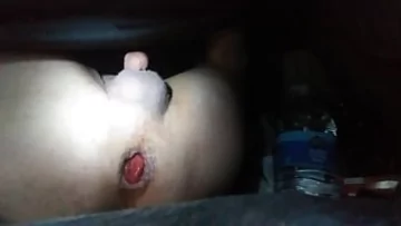  Big Cucumber Gapes and Prolapses Amateur Gay Ass