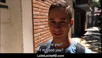  Cash-Fueled Latino Twink Outdoor Gay Encounter