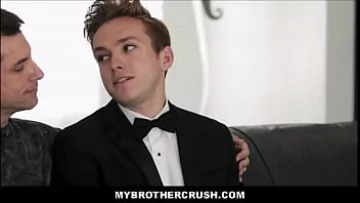  Straight Blonde Twink StepBrother Gets Revenge Fuck From Older StepBrother