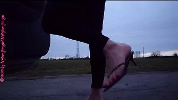  Sexy Crossdresser Outdoor Fetish Adventure 2020